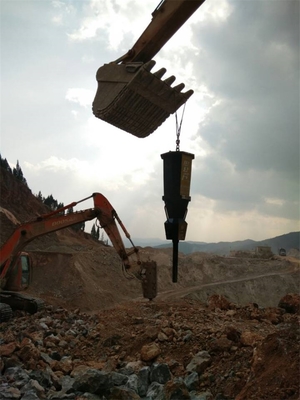 贵州清镇竖井开挖无粉尘劈裂机技术 矿山开采的绿色革新